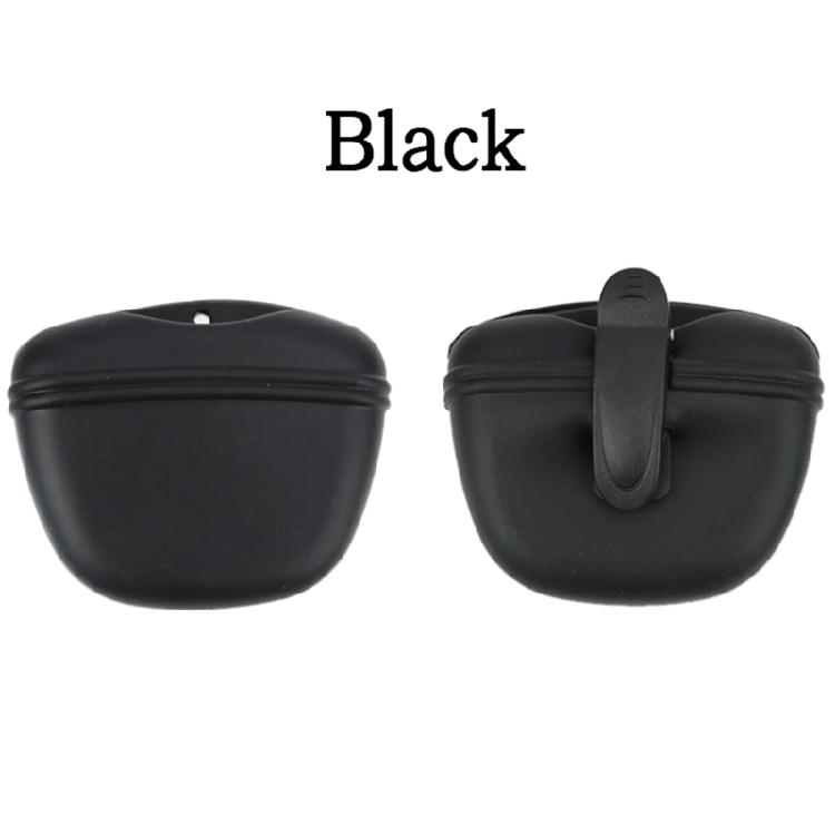 Silicone Dog Treat Pouch Training Bag Magnetic Closing Waist Buckle BPA Free