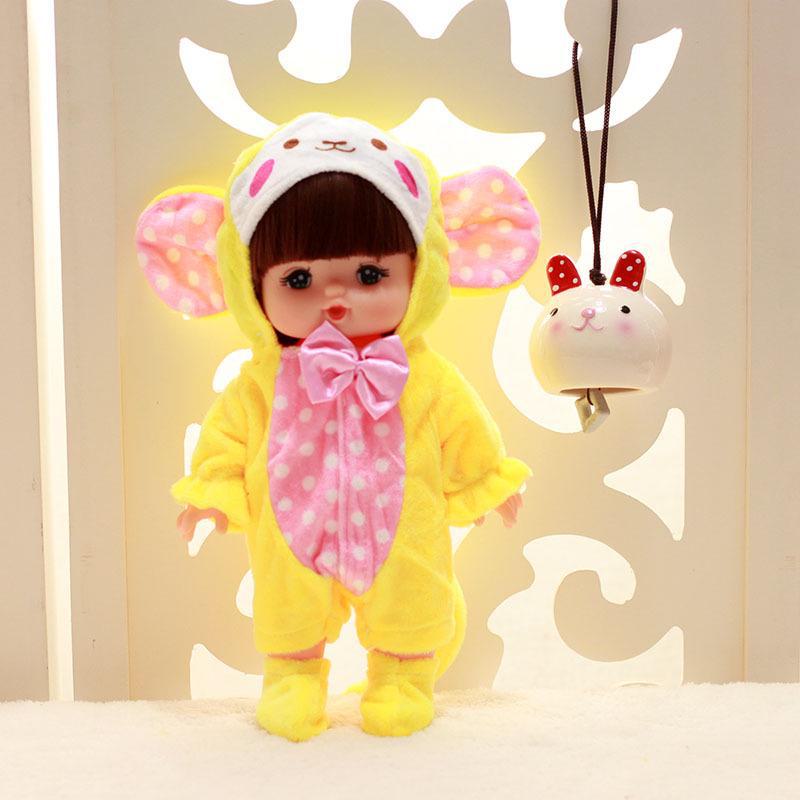 Xiaolemei Joint Doll Set: Outfit & Playhouse Set for Girls