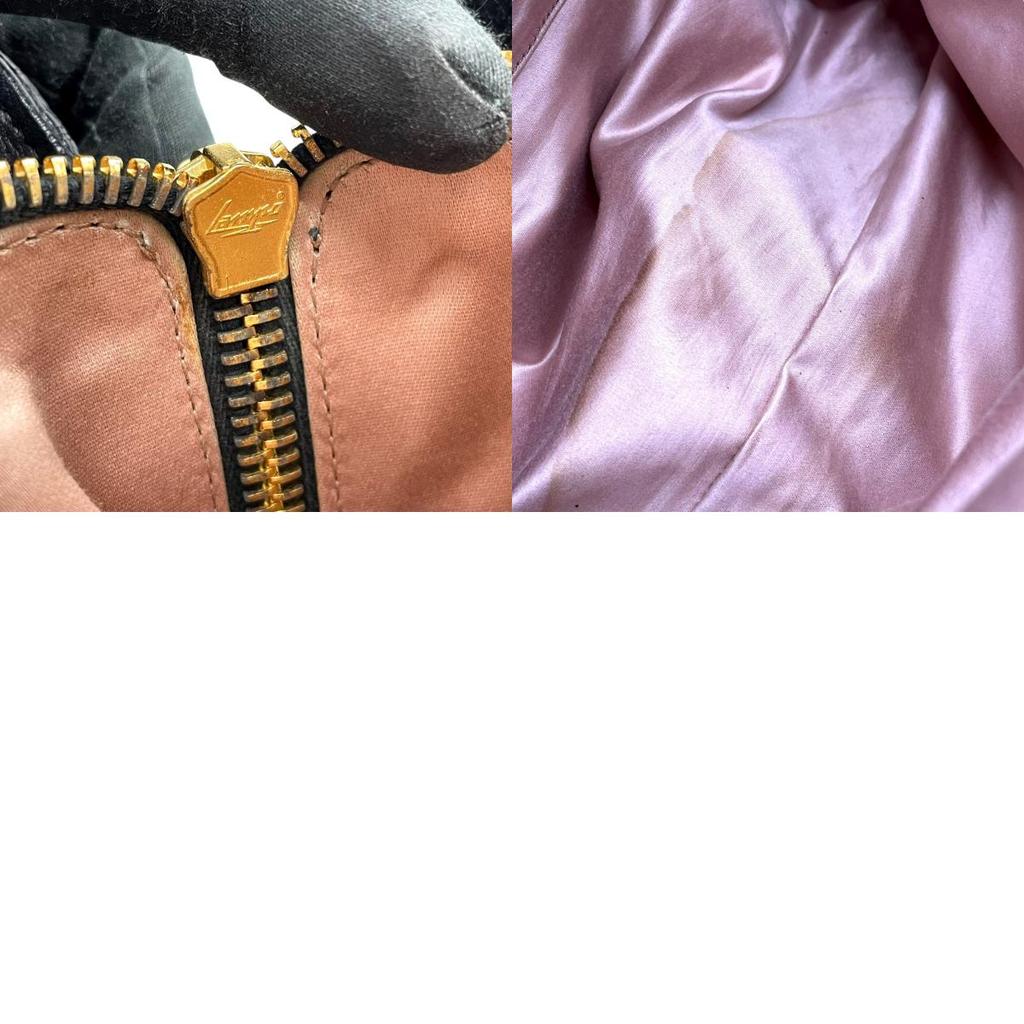 Used MIUMIUTote Bag black leather Women