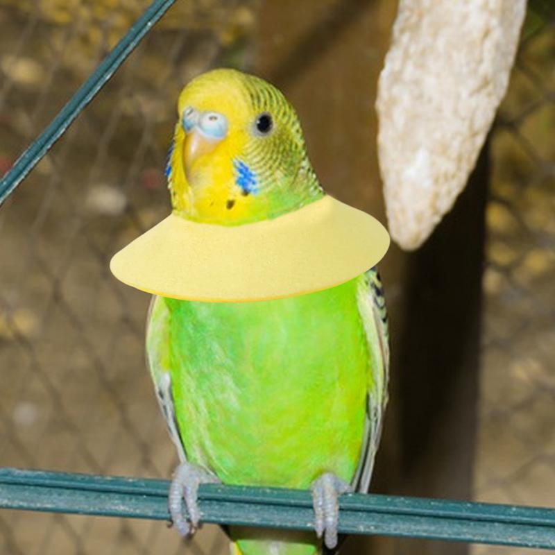 Anti-Biss Papagei Elizabethanischer Halsband Haustier Elizabethanische Halsbänder Weich Bequem Vogelhalsband Weste Schutzkegelhalsbänder