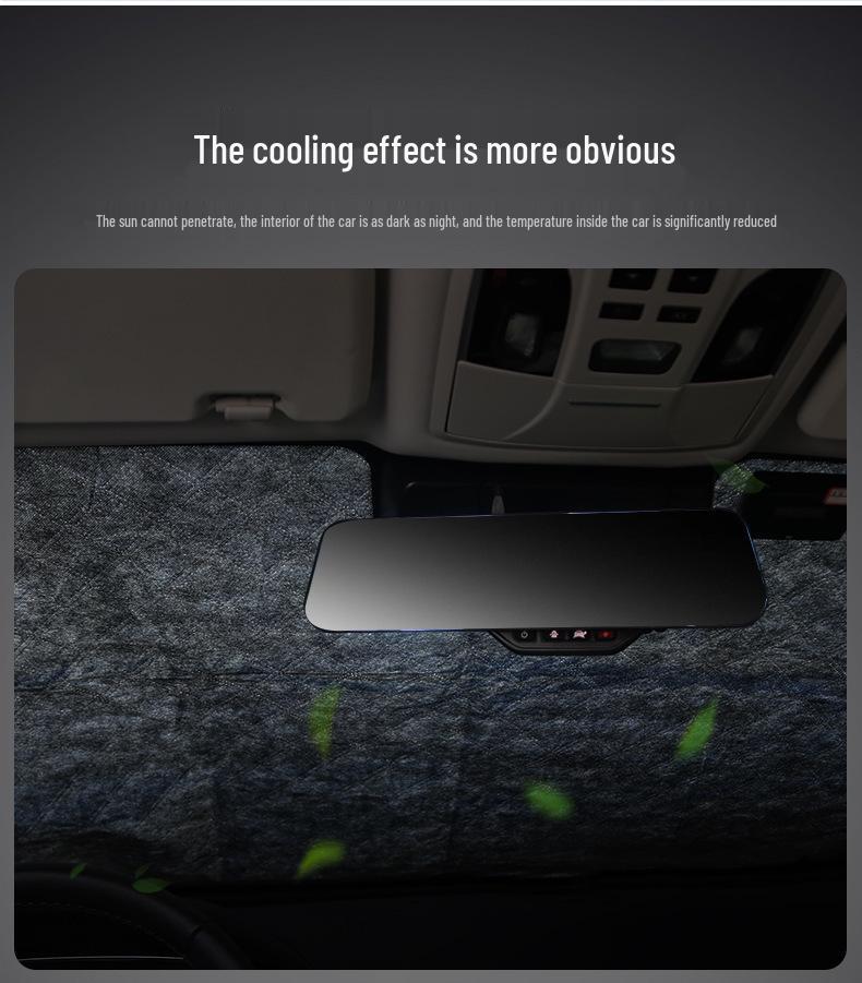 Thickened Anti-Frost Windshield Sun Shade & Snow Cover