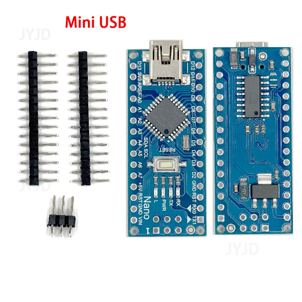 Mini / Type-C / Micro USB Nano 3.0 With the Bootloader Compatible Nano Controller for Arduino CH340 USB Driver 16Mhz ATMEGA328P