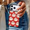 Cute Gingerbread man Christmas Phone Case For iPhone 17 Air 14 15 13 12 Max Cover For Apple 14 15 16 16e 11 Pro Max Plus