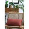 Coussin en gaze de coton 30 x 50 cm Pop colors terracotta