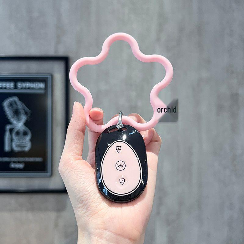 Aima Electric Scooter Key Cover - Metaverse Bubble Luna 2024 Remote Control Buckle for Female