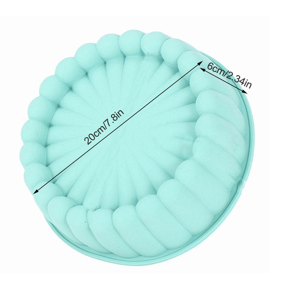 Silicone Cake Mold Round Cake Pan Non-stick Cake Mold Cake Mold Baking Pans For Wedding Birthday Party DIY Baking Tools