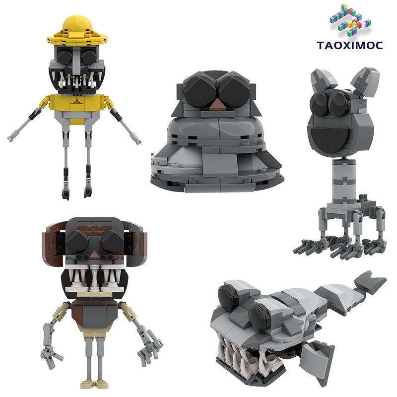 Zoonomaly – Deformierte Zoo-Bausteine mit kleinen Partikeln – Kinderspielzeug