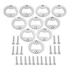 10pcs Bottle Opener Insert Screw 40mm Round Iron Corn Beer Open Antique Bronze Silver fit for Bar/Home/Restaurant/Kitchen/Pub