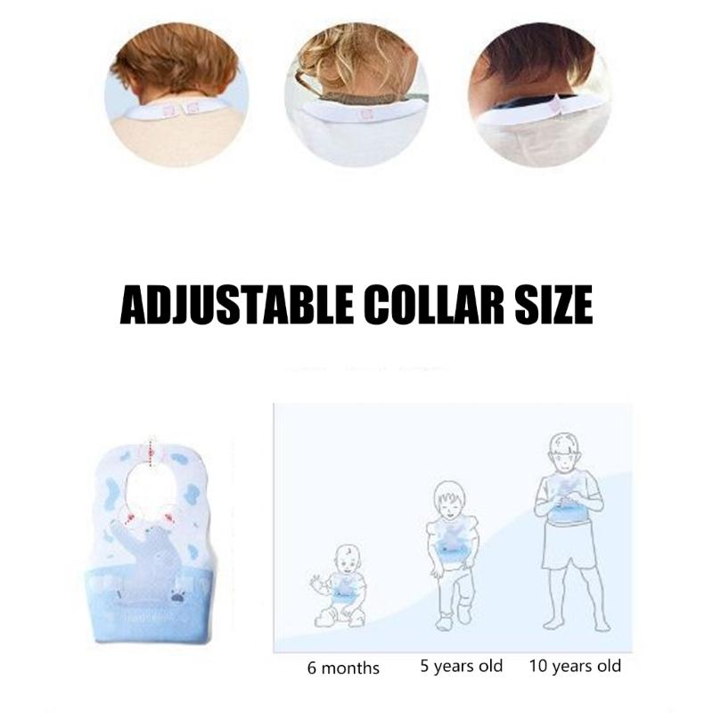 10Pcs Disposable Feeding Bib Cotton Bib for Toddlers Newborns Cotton Drooling Apron Baby Burp Cloths Feeding Bib