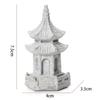 Multifunctional Gardening Sandstone Pagoda Pagoda Garden Miniature Sculpture  Aquarium Hiding Cave