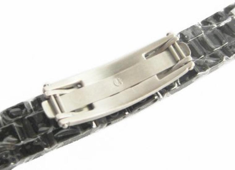 King Watch Parts Kompatibel mit Keramikarmband für J12 Aftermarket [Import Original] J12, Uhr, 19mm, Schwarz,