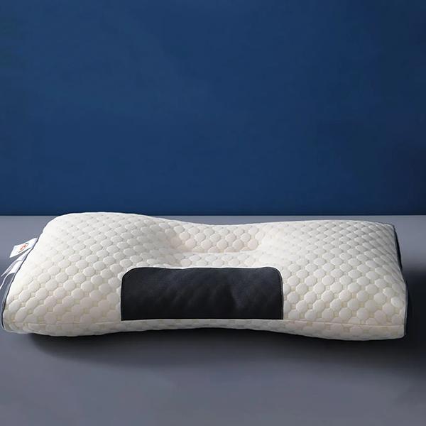 

WTEMPO 3D подушка для шеи ортопедическая, чтобы помочь спать и защитить шею, высокоэластичные, мягкие, пористые, моющиеся подушки, постельное белье для отеля, дома low*1pc белый