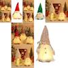 Adorable Christmas Decorative Rudolph Plush Doll With Sparkling Sequins And Lights For Festive Holiday Cheer