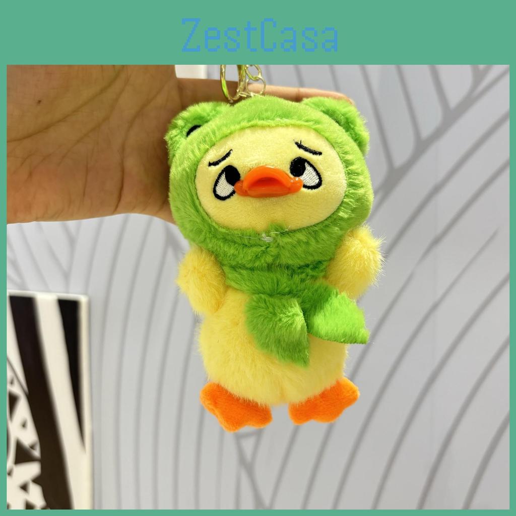 Duck Plush Adorable Keychain Soft Toy Cute Cartoon Duckling Bag 15cm Charm