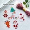 Festive Lollipop Cartoon Candy Decoration Cards for Christmas Events