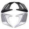 2PCS DIY Shark fins Car Body Side Air Flow Vent Grille Decorative Stickers Kits