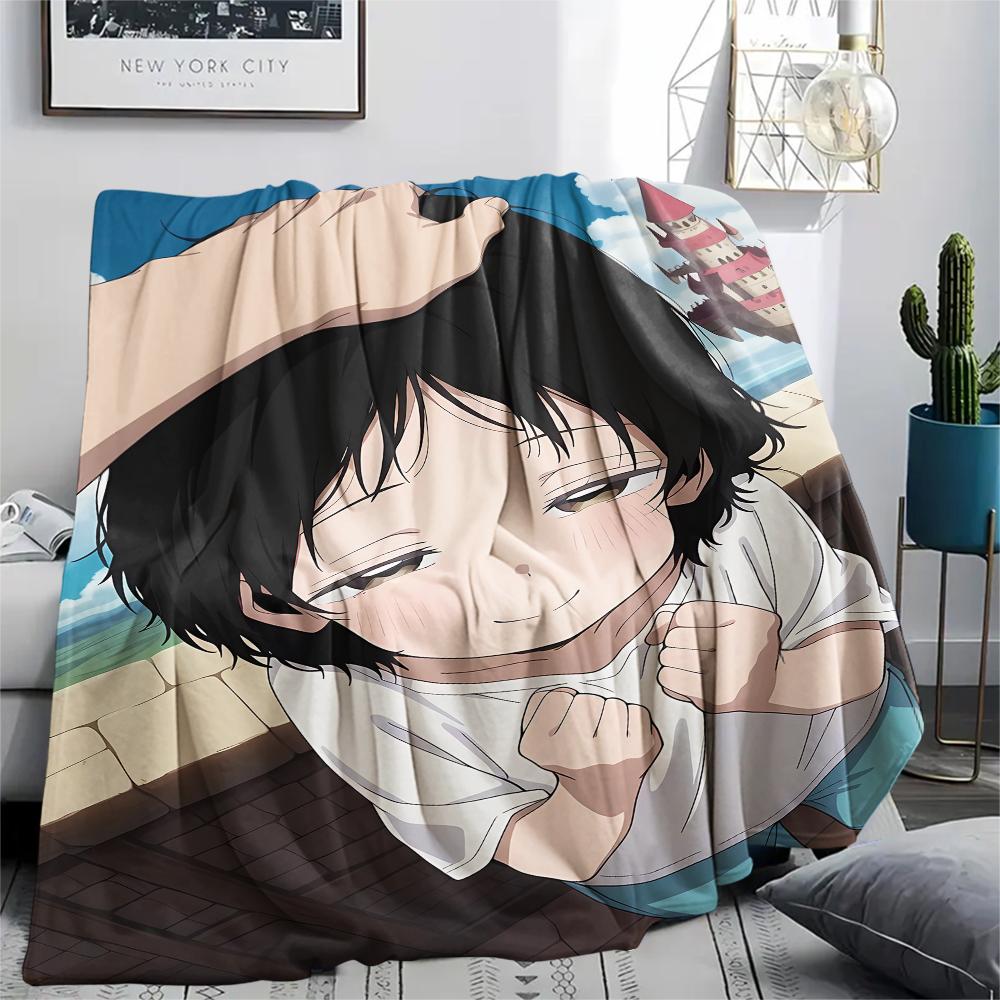 1PC Takopi's Original Sin Print Flannel Blanket, High quality All Seasons, Home Decor, Warmth and Comfort, Perfect for Christmas Gifts