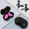 Swimming Earplugs Professional Swimming Earplugs Soft and Comfortable Waterproof for Bathing Essential Equipment for Learning