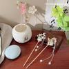 Butterfly temperament walking hairpin Hanfu ancient costume headdress new high-end hairpin women's Chinese disc hair fringed hairpin