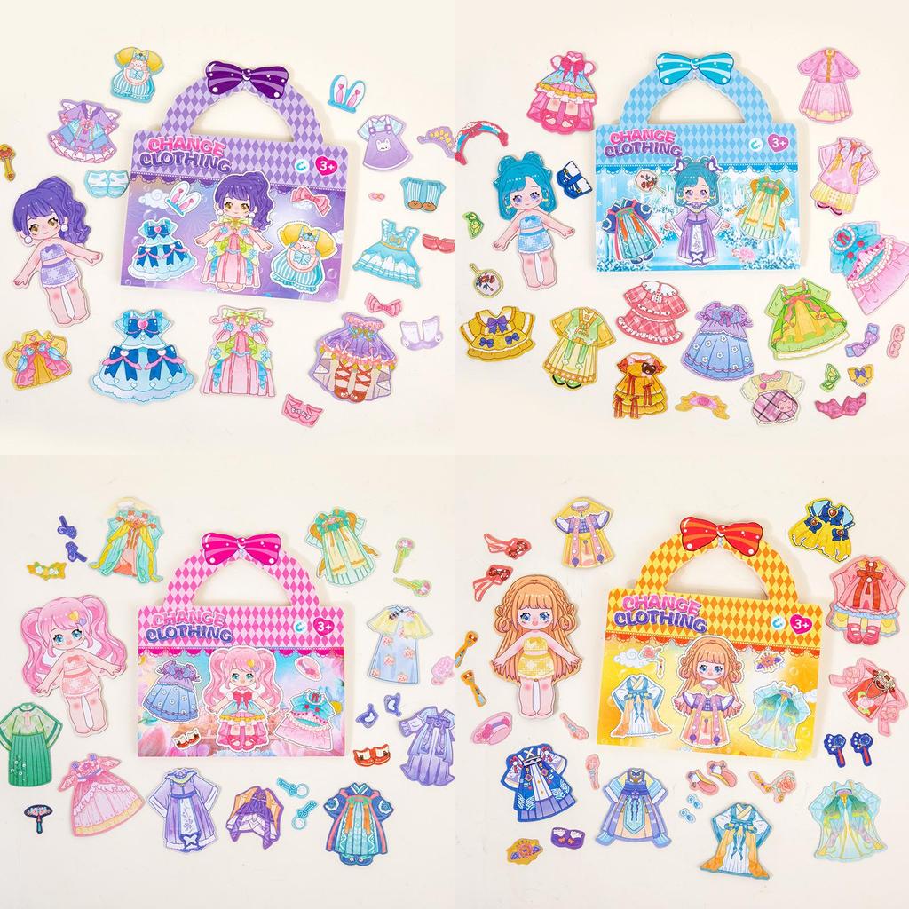 Childrens Puzzle Refrigerator Magnets With Princess Cartoon Design For Kids Learning Fun
