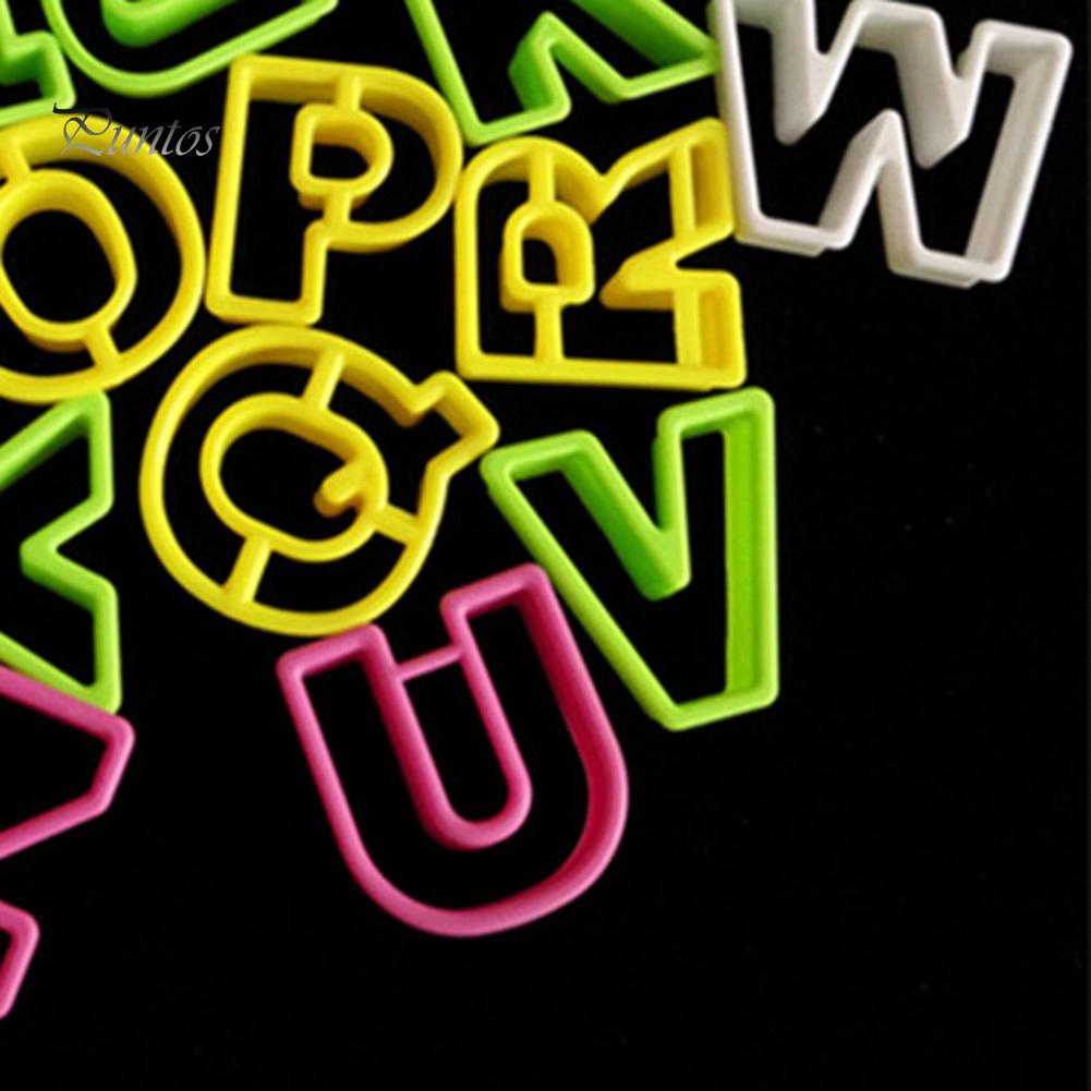 Puntos Kunststoff AZ 26 Buchstaben Keksausstecher Fondant Kuchen Dekorieren Backform