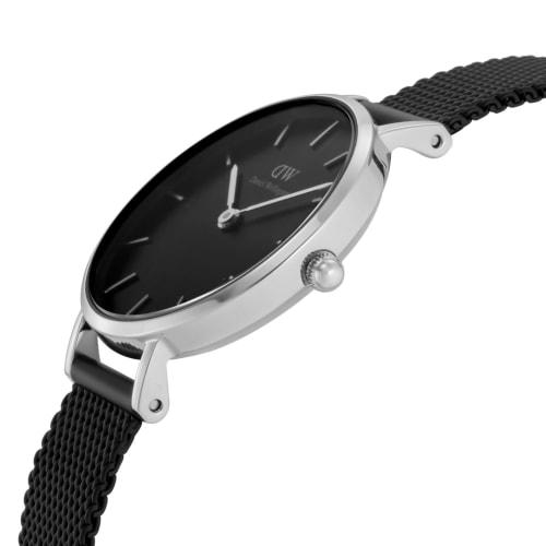Daniel Wellington Classic Petite Black Ashfield Watch DW00100246 Black