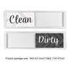 For Dishwasher Magnet For Dishwasher Indicator Fridge Double-Sided Magnetic Refrigerator Sticker Guide Sign A