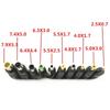 10 In 1 Laptop Power Adapter Connector Plug Charging Cable Cord for Webcam Bluetooth-compatible Speaker Accessories