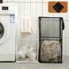 For Folding Laundry Basket Organizer For Dirty Clothes Bathroom Clothes Storage Bag Household Frame Bucket Sundries Storage