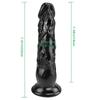Black Wearable Realistic Soft Dildo Penis Cheap Small Anal Dildo Suction Cup Masturbators Butt Plug Toys for Women