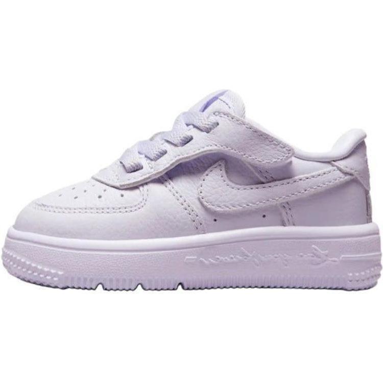 Drake X Nike Air Force 1 Abrasion Resistant Abrasion Resistant Low Top Toddler Shoes Light Purple Infant And Toddler HQ1774-500