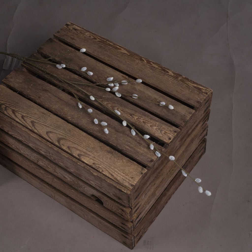 Hill Interiors Künstlicher Weidenkätzchenzweig