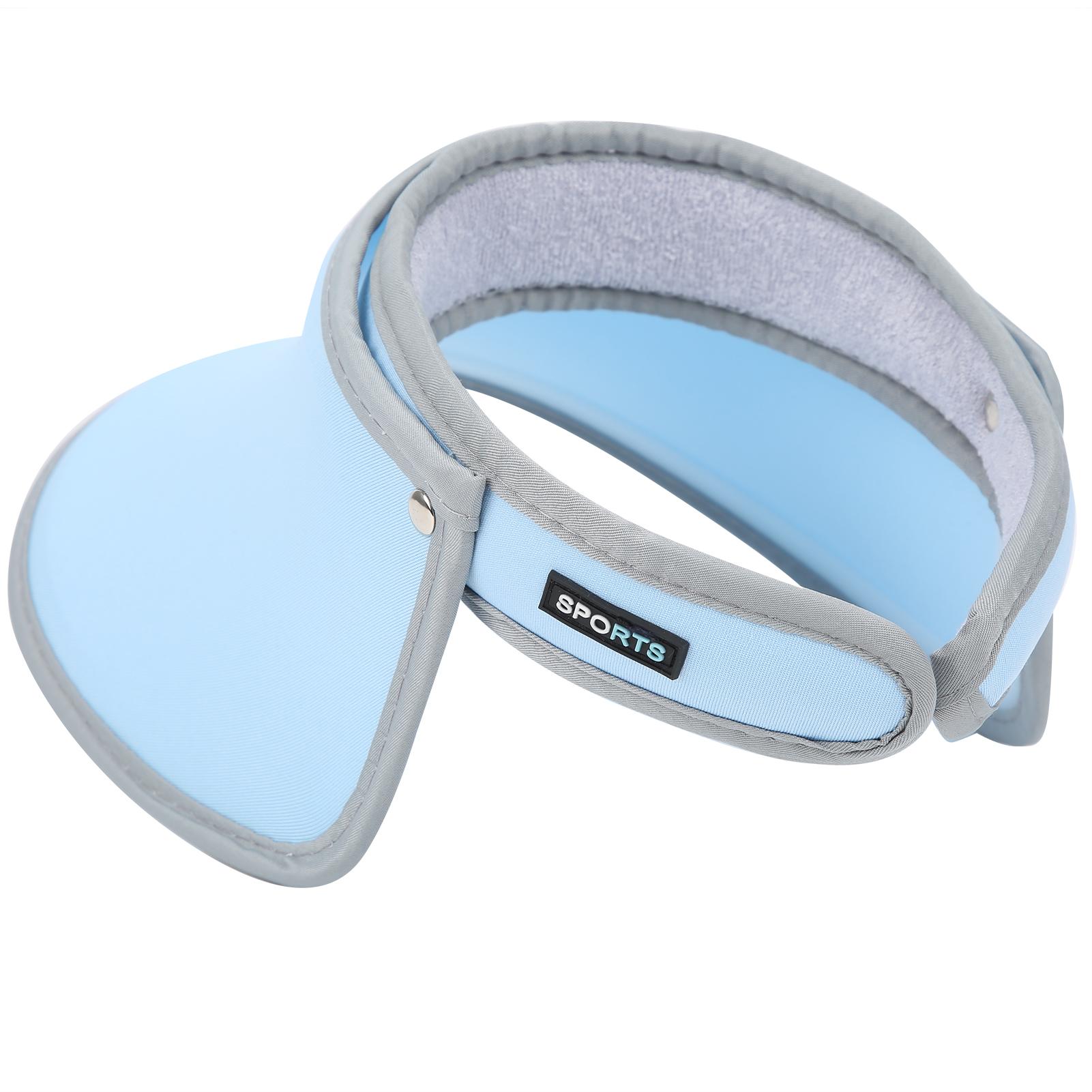 

Эластичная вязаная ткань Дышащая шляпа от солнца для гольфа Вращение на 360 градусов Регулируемая Защита от УФ-лучей