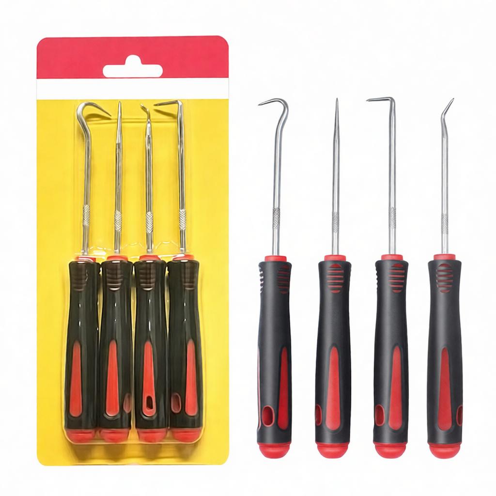 Professional Mechanic Oil Seal Hook Extractor Kit Automotive Repair Precision Picking Tool Handheld Car Maintenance Gear