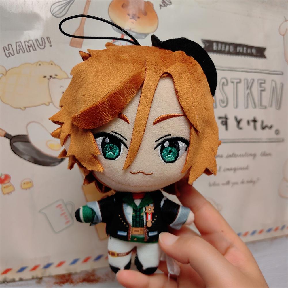 Neues 15cm Ensemble Stars Plüschtier Sakasaki Natsume Mikejima Madara Itsuki Shu Sena Imi Plüschfigur Puppe Weihnachtsgeschenk 15-17cm