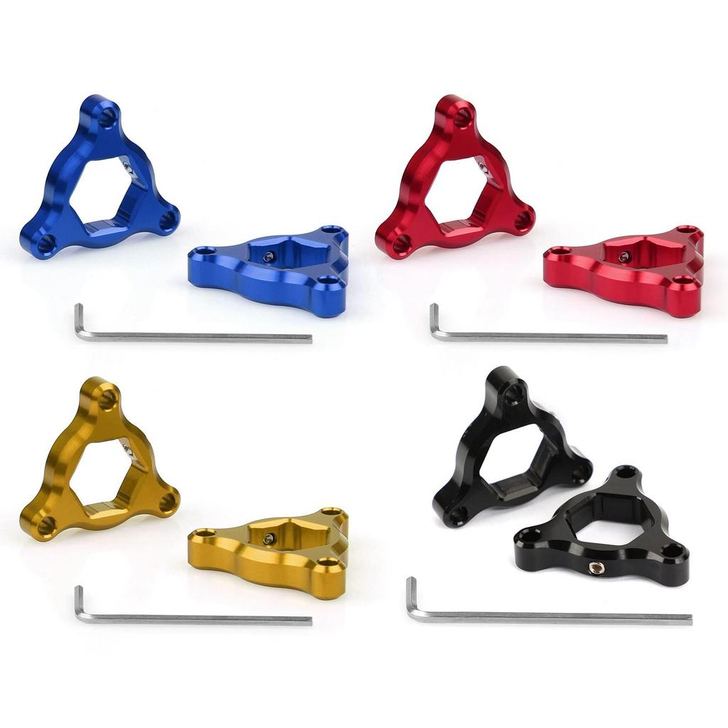 Viprh Motorcycle 17MM Fork Preload Adjuster for Suzuki GSX1400 GSXR1100 Compatible Kawasaki Compatible Yamaha Ducati (Gold)