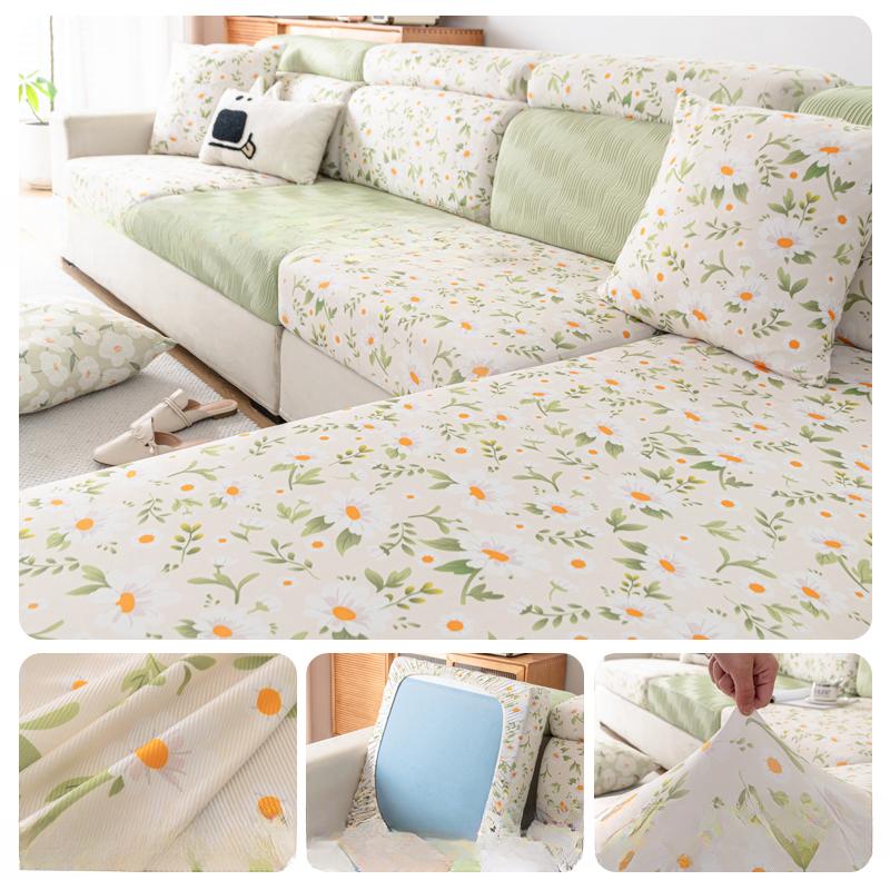 

Летний чехол для дивана, простой современный эластичный чехол для дивана, универсальный универсальный чехол, тканевый чехол на спинку S