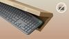 Logitech Signature Slim Solar+ K980 Wireless Keyboard, RF Wireless+Bluetooth, US Int, Graphite