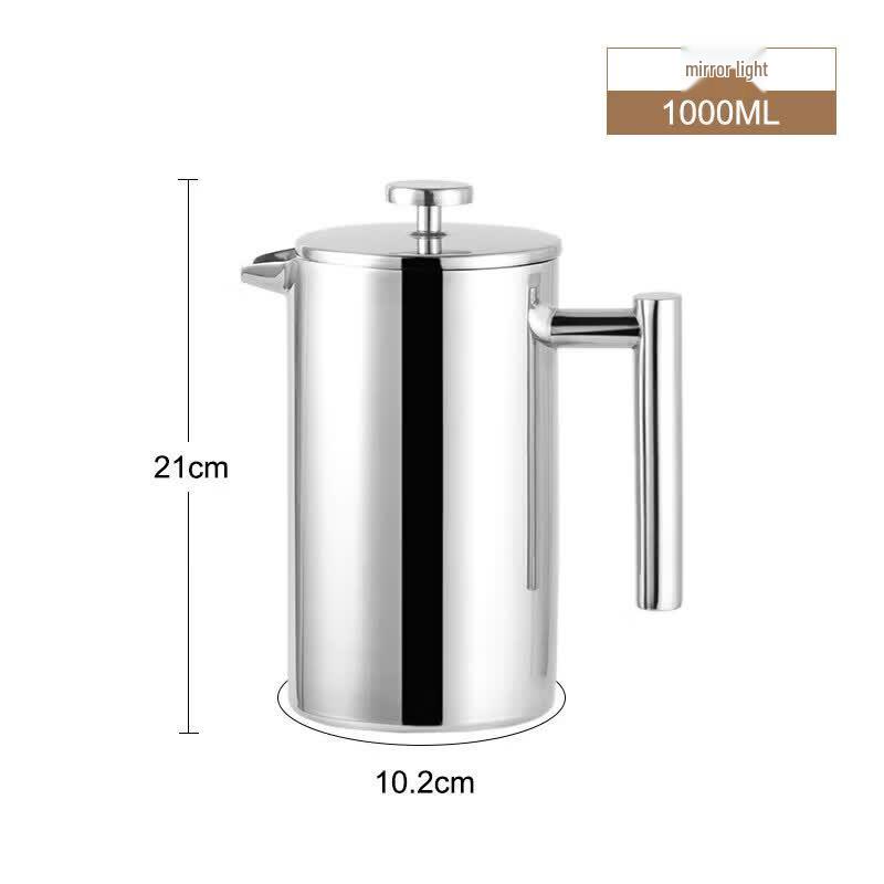 Qiwei Ceramic French Press Coffee Maker 750ml