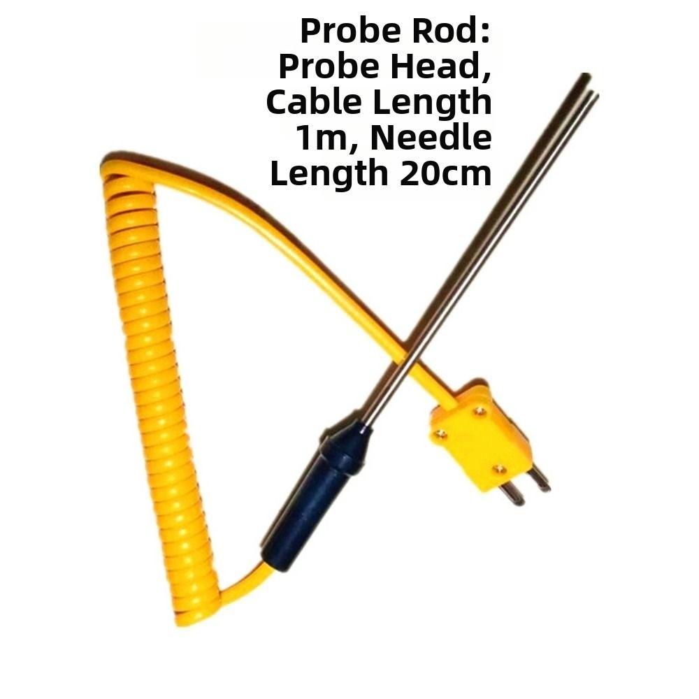Durable K-Type Fiberglass Thermocouple TM902C Temperature Measuring Wire