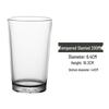 Zhilish Home & Commercial Glassware Set - 6-Piece Collection