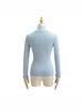 Women's Korean-Style Cashmere-Feel Slimming Long-Sleeve T-Shirt for Autumn/Winter.