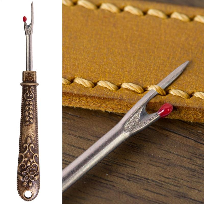 Metal Seam Rippers Vintage Thread Ripper Tool Metal Thread Ripper Unpicker Multi-Purpose Sewing Seam Cutter For Removing Sewing