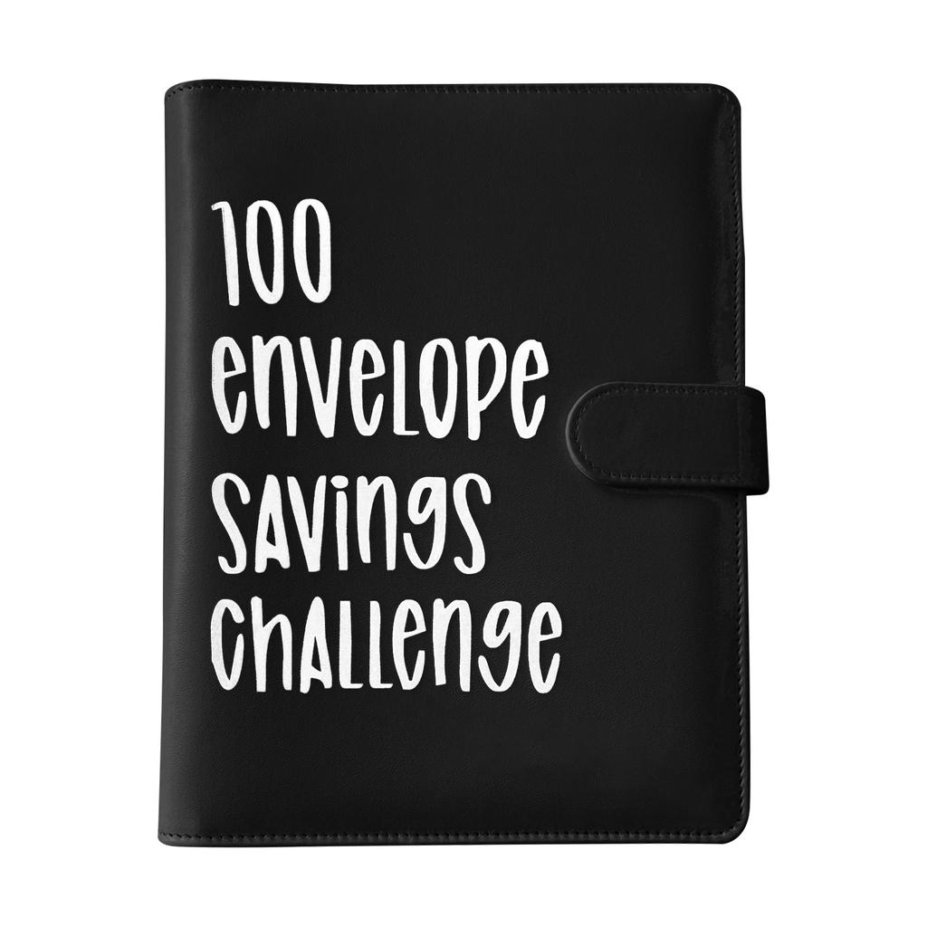 100 Envelope Challenge Binder, Easy And Fun Way To Saving Money, Budget Binder Savings Challenge Book, Savings Challenges Budget Book Binder