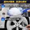 Nokitobu Wheel Perfect for Cleaning Microfiber Wheel Car Wash Tire Car Wheel No Foam Bendable Cleaning Car Wash Tool Brush, Wheels, Sponge,