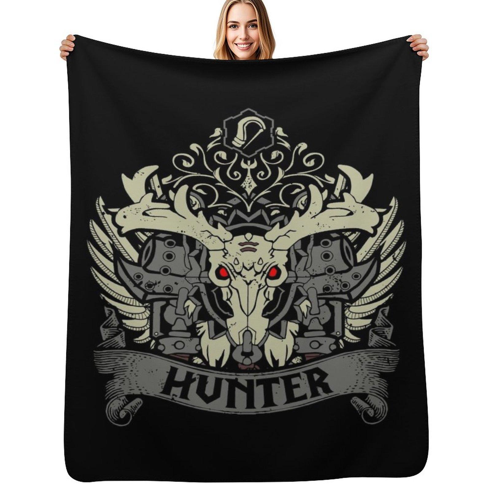 

HUNTER ELITE EDITION Throw Blanket Plush Fuzzy Cozy Blanket for Couch Sofa 75x100cm