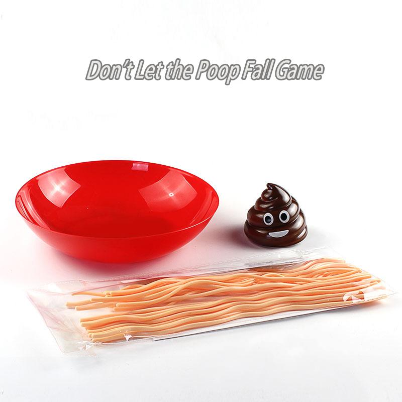 

Creative Novelty Funny Pull Out the Noodles Don t Let the Poop Fall Game Children Educational Toys Tabletop Interactive Game Toy large size