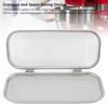 Dishwasher Silverware Basket Rectangular Safe Multifunctional Dishwasher Basket Mesh Drain Thorough Cleaning for Small Items