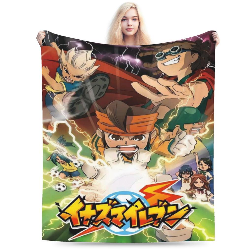 Stylish Inazuma Eleven: Victory Road Blanket Super Soft Flannel Comfortable Throw Blankets Machine Washable