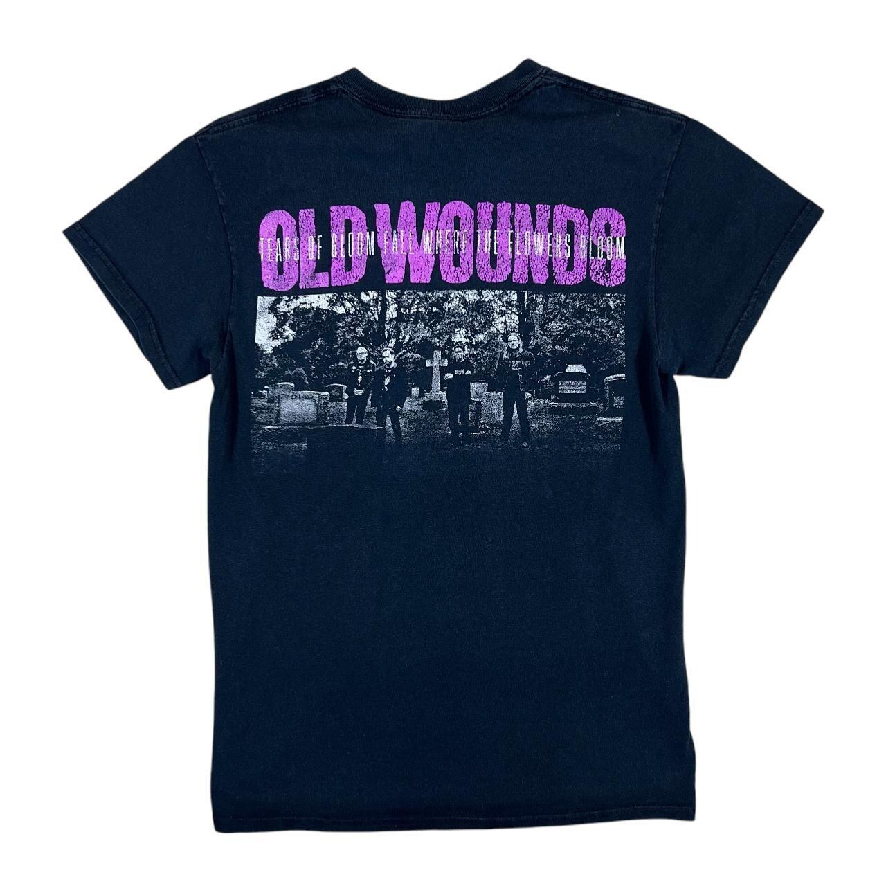 OLD WOUNDS Tears Of Gloom Metalcore Hardcore Band Music T-shirt Small XXL